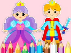 Mchezo Coloring Book: Sweet Royal Date