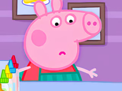 Mchezo Jigsaw Puzzle: Peppa Pig Fancy Pancake