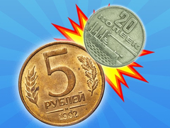 Mchezo Merge the Coins USSR!