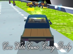 Mchezo Cars With Guns: Crazy Derby