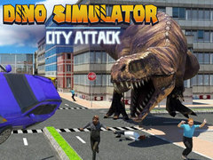 Mchezo Dino Simulator City Attack