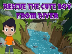 Mchezo Rescue the Cute Boy from River