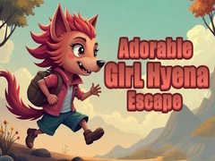 Mchezo Adorable Girl Hyena Escape 
