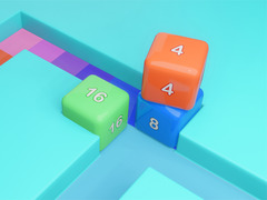Mchezo Maze Cube 2048
