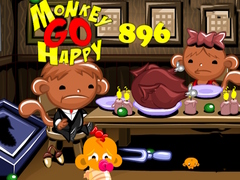 Mchezo Monkey Go Happy Stage 896