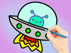 Mchezo Coloring Book: Galaxy Wander