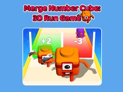 Mchezo Merge Number Cube: 3D Run Game