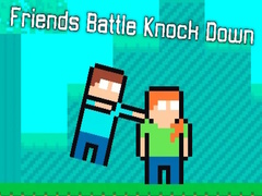 Mchezo Friends Battle Knock Down