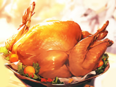 Mchezo Jigsaw Puzzle: Thanksgiving Harvest Dinner