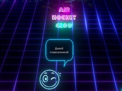 Mchezo Air Hockey Glow
