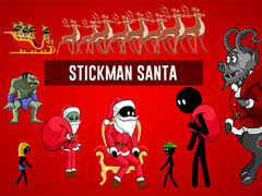 Mchezo Stickman Santa
