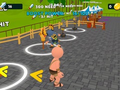 Mchezo Battle of Knights: Robby and Dragons