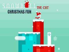 Mchezo Snowball The Cat Christmas Fun