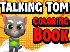 Mchezo Talking Tom Coloring Books