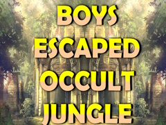 Mchezo Boys Escaped Occult Jungle