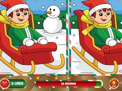 Mchezo Christmas Find The Differences