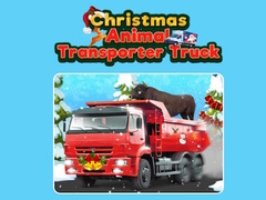 Mchezo Christmas Animal Transporter Truck