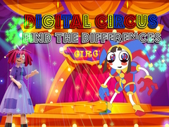 Mchezo Digital Circus Find The Differences