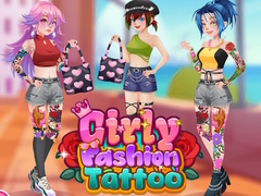 Mchezo Girly Fashion Tattoo