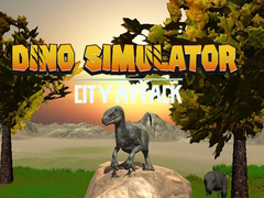 Mchezo Dino Simulator City Attack