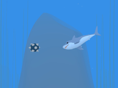 Mchezo Lonely Shark Frenzy