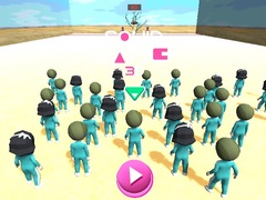 Mchezo Squid Game Race 3d