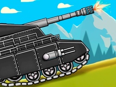 Mchezo Tank Fury: Boss Battle 2D