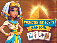 Mchezo Wonders of Egypt Mahjong