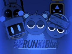 Mchezo Sprunki Blue Mod