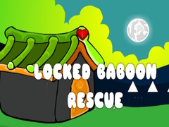 Mchezo Locked Baboon Rescue