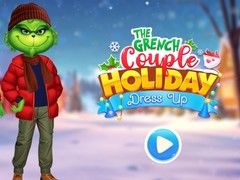 Mchezo The Grinch Couple Holiday Dress Up