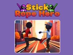 Mchezo Stick Rope Hero