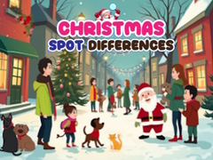 Mchezo Christmas Spot differences