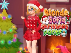 Mchezo Blonde Sofia: Christmas Party