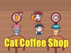 Mchezo Cat Coffee Shop