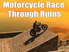 Mchezo Motorcycle Race Through Ruins