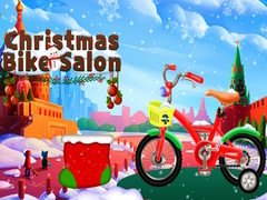 Mchezo Christmas Bike Salon