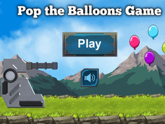 Mchezo Pop The Balloons Game
