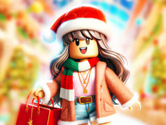 Mchezo Jigsaw Puzzle: Roblox Christmas Mall