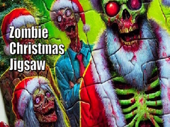 Mchezo Zombie Christmas Jigsaw