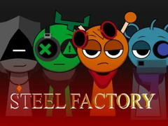 Mchezo Sprunki x SepBox: Steel Factory