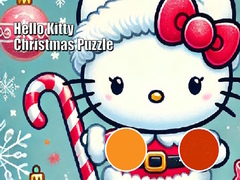 Mchezo Hello Kitty Christmas Puzzle