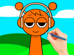Mchezo Coloring Book: Sprunki Oren