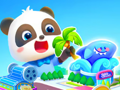 Mchezo Jigsaw Puzzle: Baby Panda's Dream Town