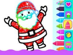 Mchezo Toddler Drawing: Christmas