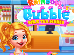 Mchezo Rainbow Bubble Milk Tea Maker 