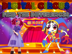 Mchezo Digital Circus Find The Differences