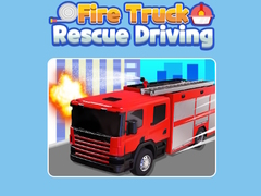 Mchezo Fire Truck Rescue Driving 