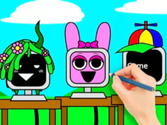 Mchezo Coloring Book: Sprunki Fun Computer