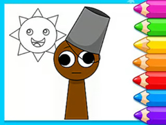 Mchezo Coloring Book: Sprunki Brud